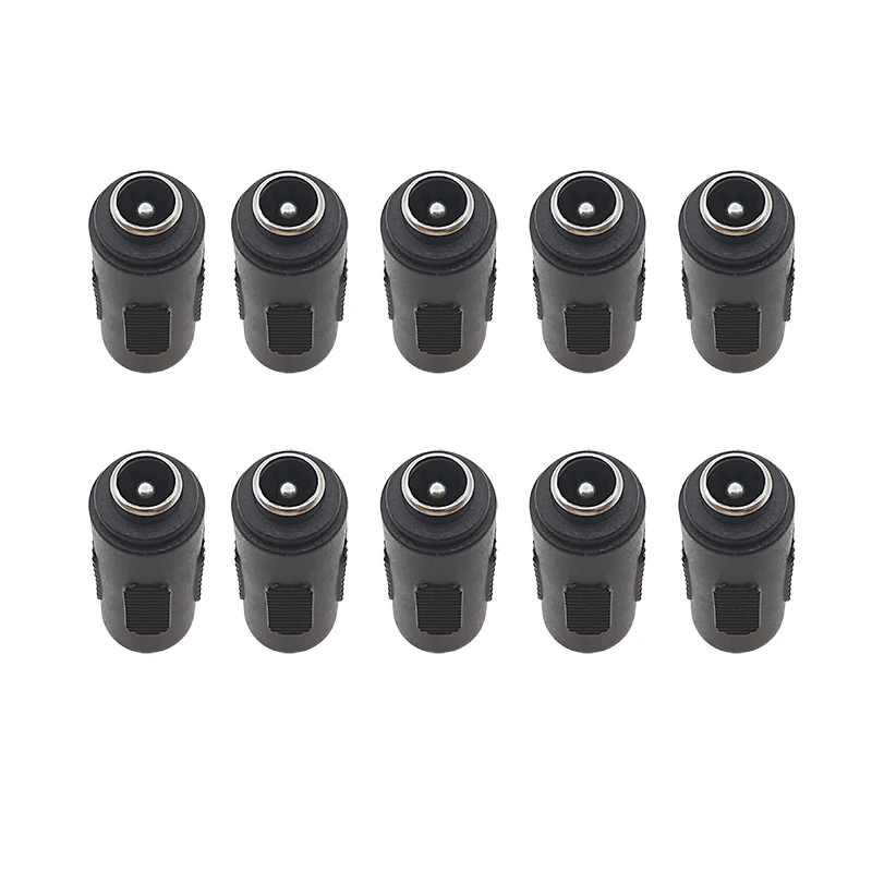 10 Stück/Los 5,5x2,1mm Buchse Gleichstrom-Buchse Buchse Stecker Kabel Verlängerung adapter für CCTV-Kamera LED-Licht leiste