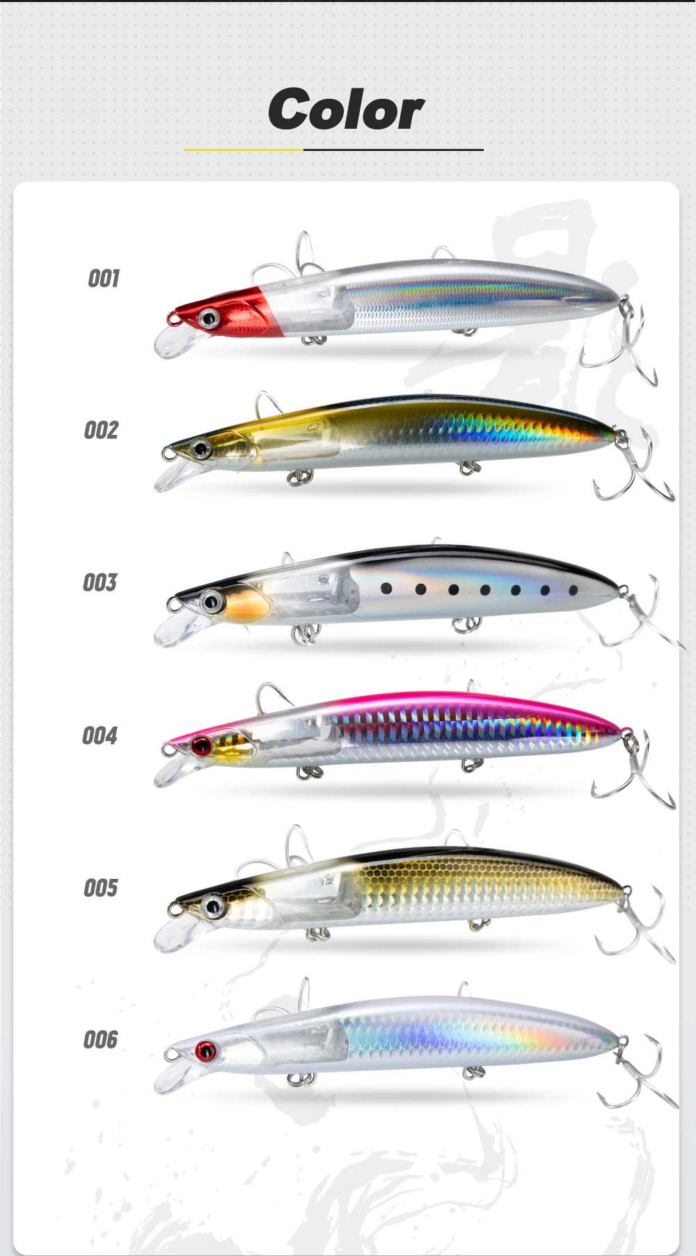 D1 Neue Flash Core 125F Minnow Angeln Locken 125mm 20g Lange Casting Jerkbait Wobbler WTD Schwimmenden Köder fisch Tackle Für Bass DT5104 – Detail 6
