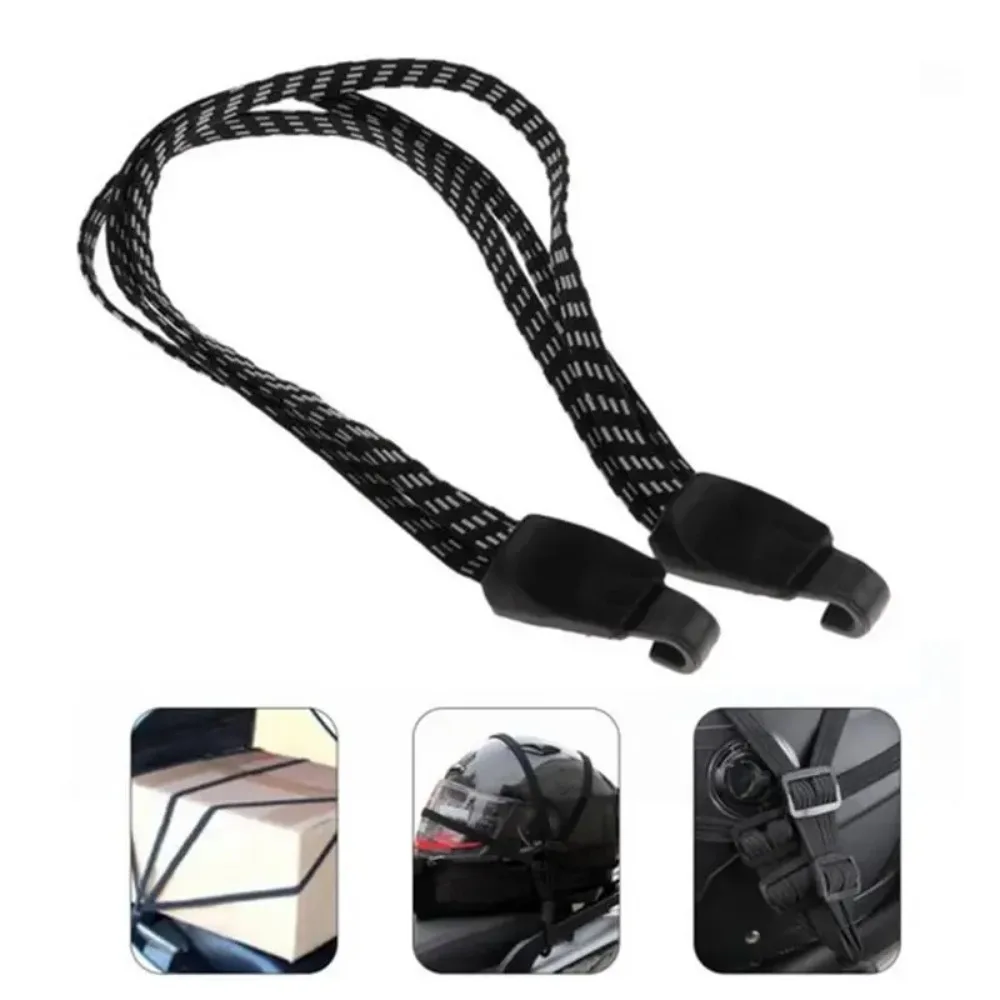 Cargo straps Elastic Bungee Baggage Strap Rope W/Hook For bicycles Cargo racks Accessories