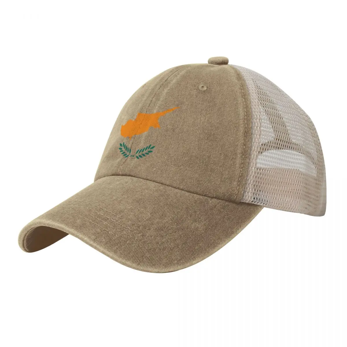 

Fashion Unisex Cyprus Cowboy Mesh Baseball Cap