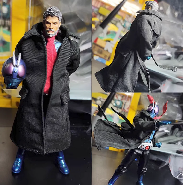 

[Only coat]1/18 Мужское пальто солдатика, модель пальто для экшн-фигурок 3,75 дюйма