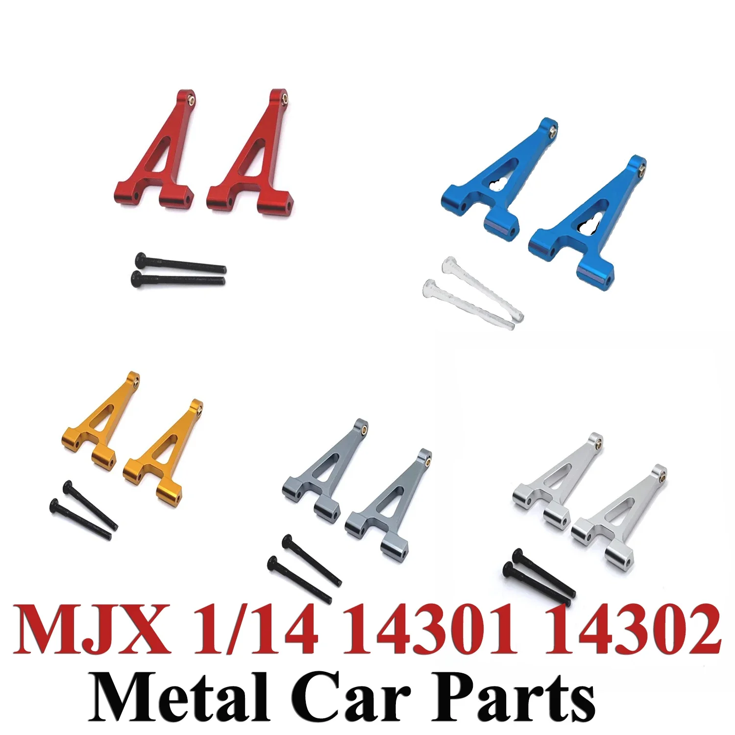 

MJX 14301 14302 1/14 RC пульт дистанционного управления автомобильные детали металлический обновленный задний верхний поворотный рычаг