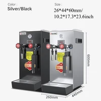 Steam Engine Foam Machine Commercial Milk Tea Shop Automatic Milk Tea Heating Machine Coffee Frothed Milk Foam 1
