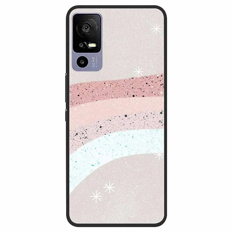 Elegant Marble TPU Silicone Case - Fashionable Protective Cover