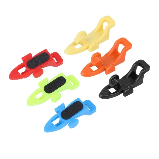1 Sets New Fishing Rod Pole Hooks Keeper Rod Clip Hanging Hook Plastic Fishing Lure Spoon Baits Holder Fishing Accessories New 4