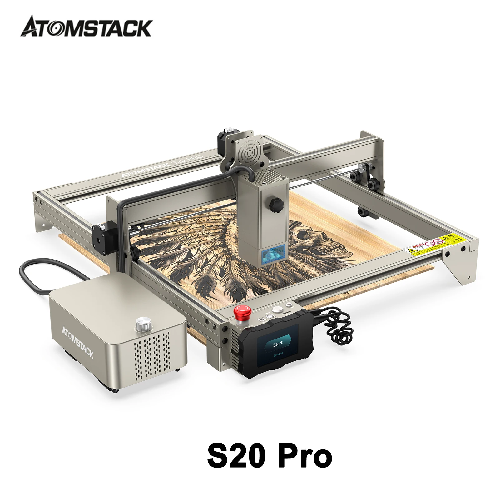 ATOMSTACK X20 Pro/S20 Pro 20W Laser Engraving Cutting