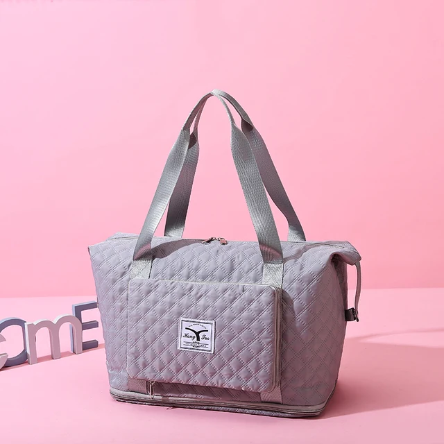 대용량 다기능 접이식 옥스포드 천 핸드백: 필수품 전부 갖추기