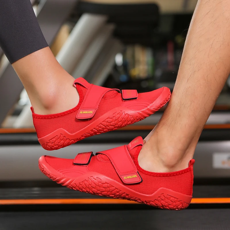 Men's Weightlifting Squat Aerobic Exercise Women Fitness Yoga Sports Shoes Barefoot Gym Training Sneakers_desvips.com