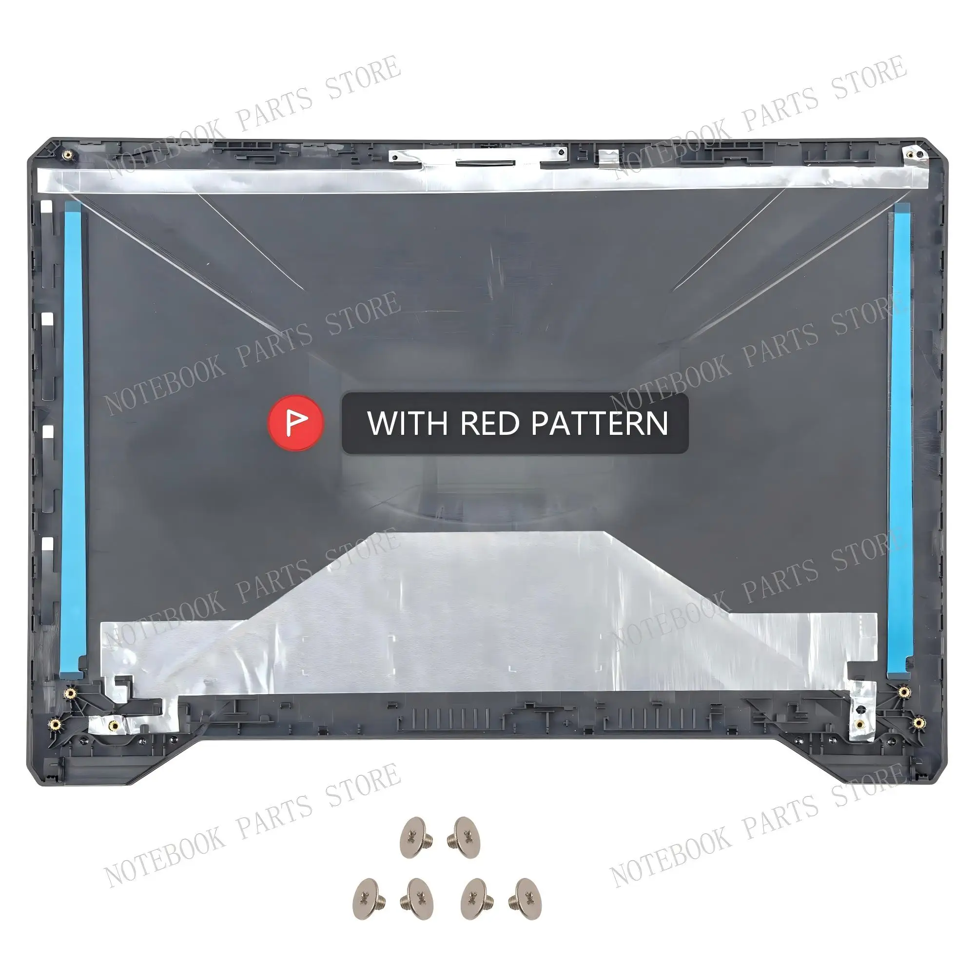 Durable 15.6 Protective Laptop Back Cover/Bezel/Hinges