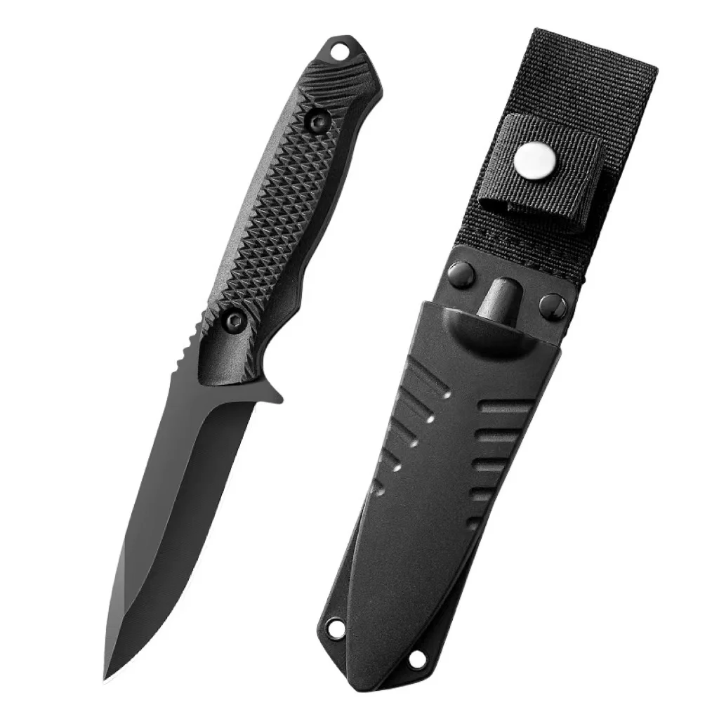 1pc portable fruit knife, high hardness sharp, barbecue camping knife, multi-functional knife
