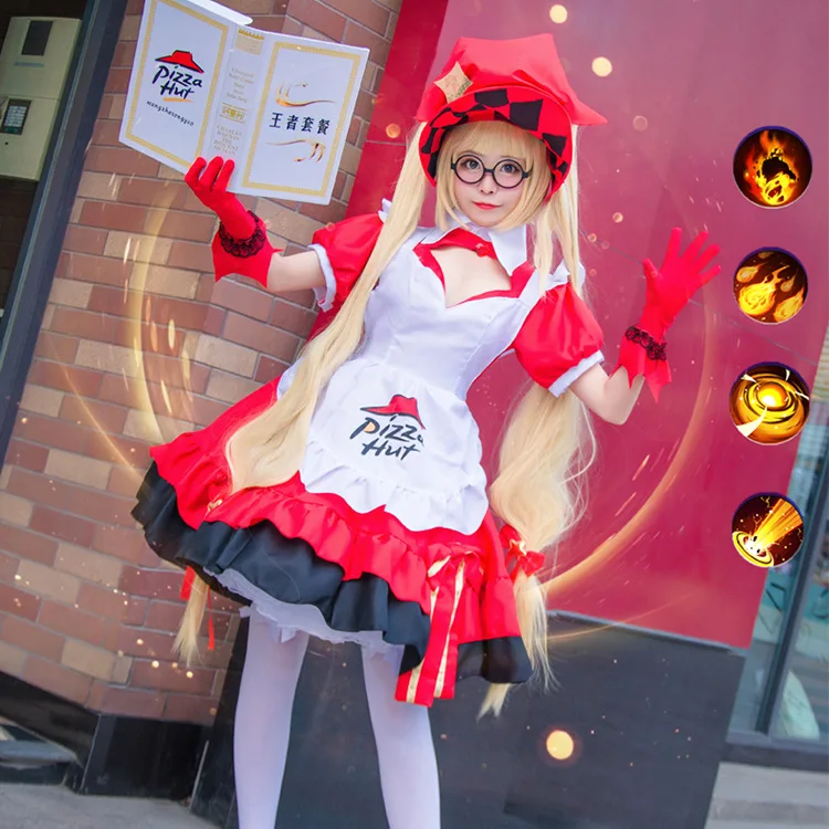

Пестицидное платье Angela Magic Little Cook, платье горничной для косплея, Рождество