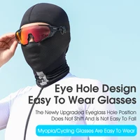 WEST BIKING Summer Balaclava For Men Cycling Caps With Visor Full Face UV Protection Mesh Mask Reflective Cooling Sport Gear 2