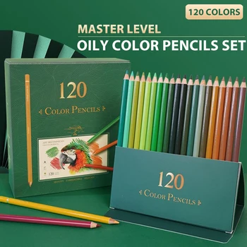 120 colori matite colorate professionali Premier con colori vivaci coloranti per schizzi resistenti allo sbiadimento per studenti di artisti 1