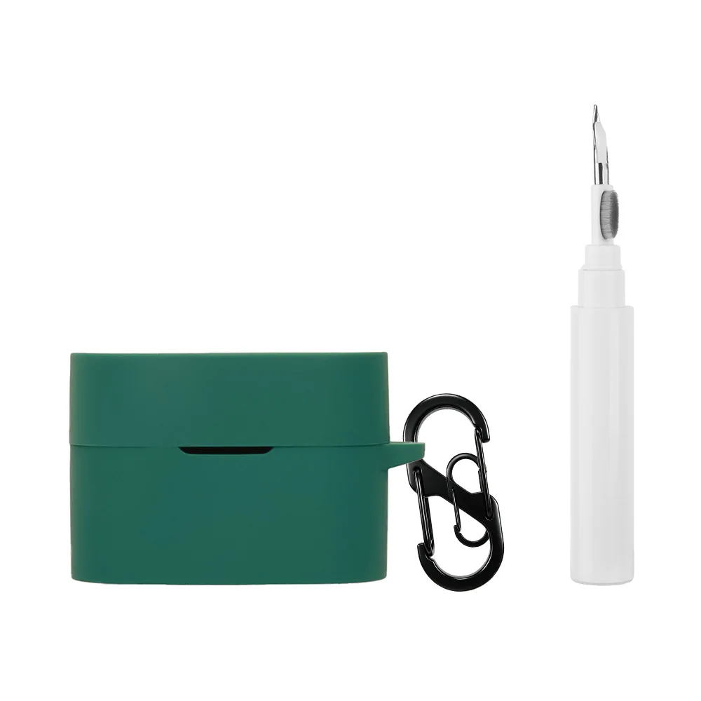 Earphone Silicone Protective Case with Hook - Wireless Bluetooth Headphone Cover Sleeve