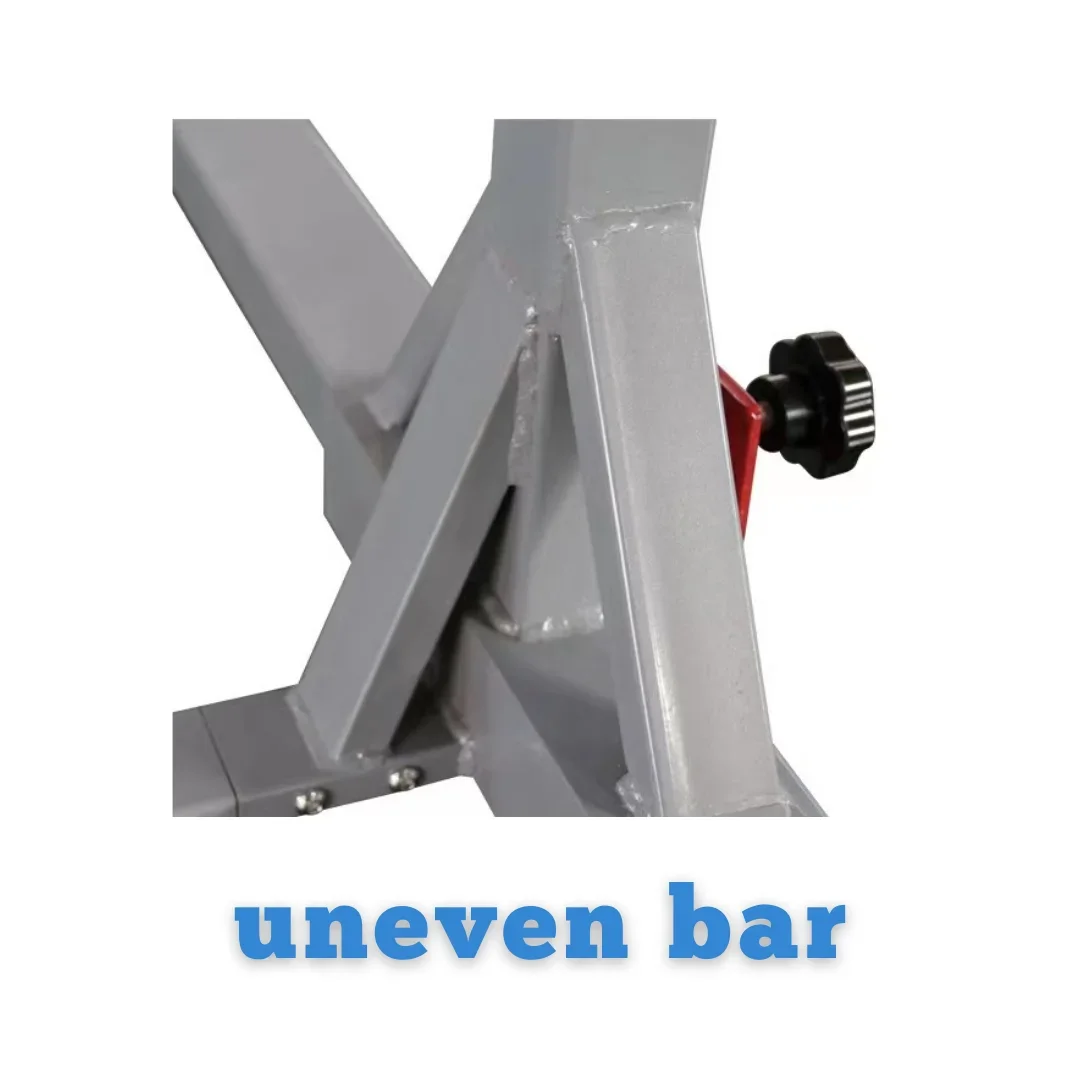 Junior Competition Training Gymnastic Horizontal Uneven Bar for Fitness Junior Gym Training Steel Material Parallel Bars