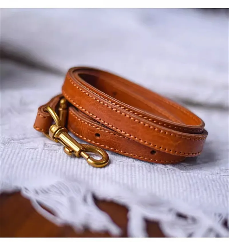 Einfache Vintage-Designer-Eimertasche aus echtem Leder für Damen, modische Party im Freien, natürliche erste Schicht Rindsleder, weibliche Umhängetasche – Detail 9