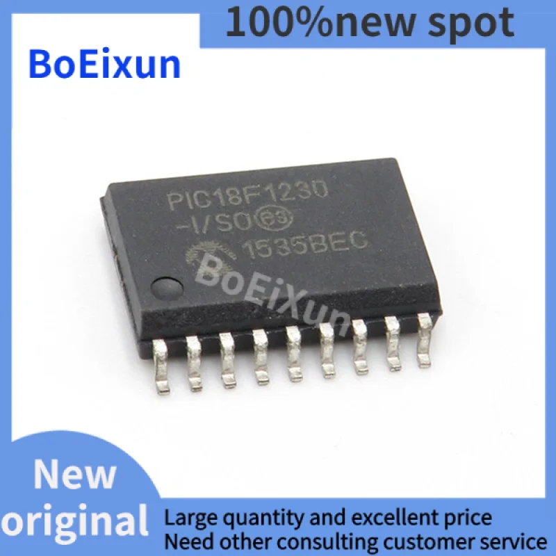 

1-50 PCS PIC18F1230-I/SO SMD SOP-18 18F1230 8-bit Microcontroller MCU-microcontroller Chip Brand New Original