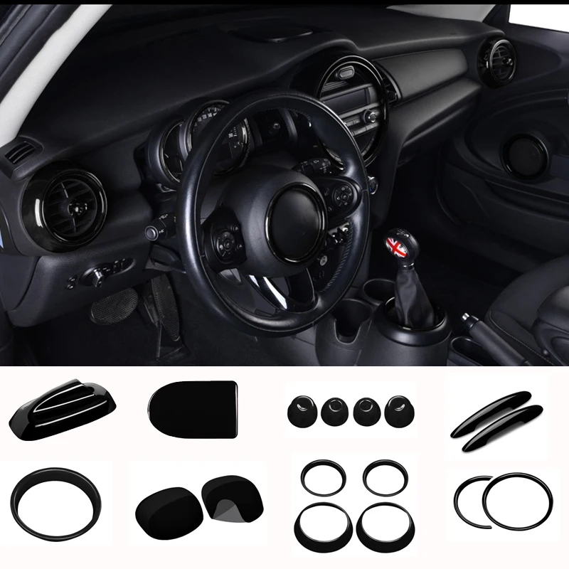 Full Set For MINI COOPER Stickers Accessories F55 F56 F57 Car Interior ...