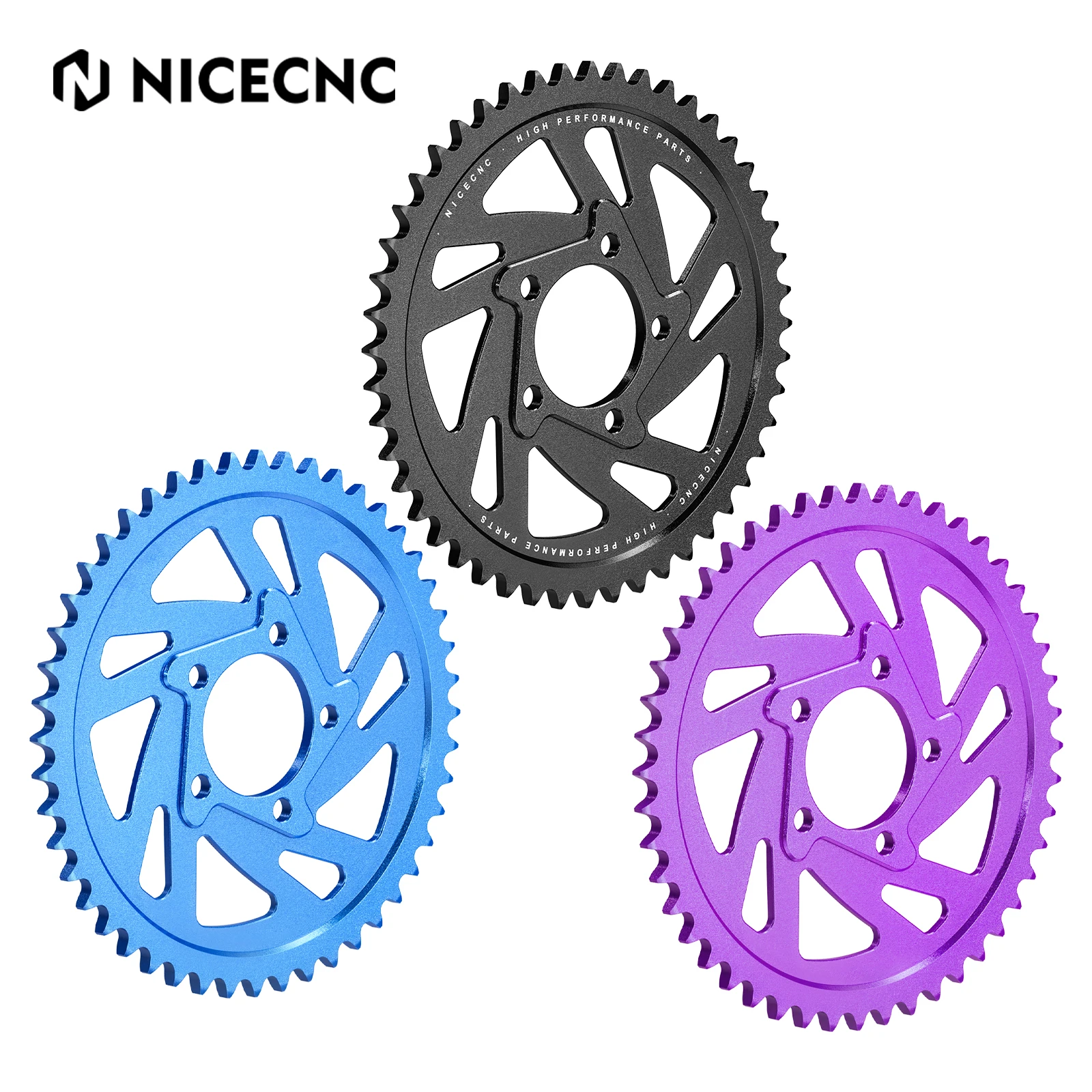 NICECNC Für Sur-Ron Light Bee X S L1E Segway X160 X260 Surron Light Bee X/S 48T Kettenrad Elektrisches Motorradzubehör – Detail 3