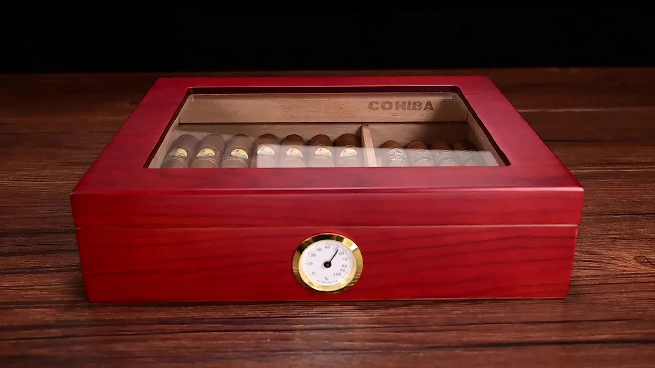 Коробка для сигар CIGARLOONG CA-0121 из кедрового дерева