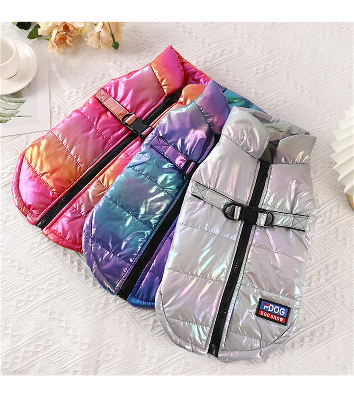 Title 9, Large Dog Jacket Reflective Dog Clothes Winter ...