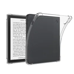Shockproof Soft TPU Clear Protective Cover - Kobo Libra 2 7.0 (Clear)