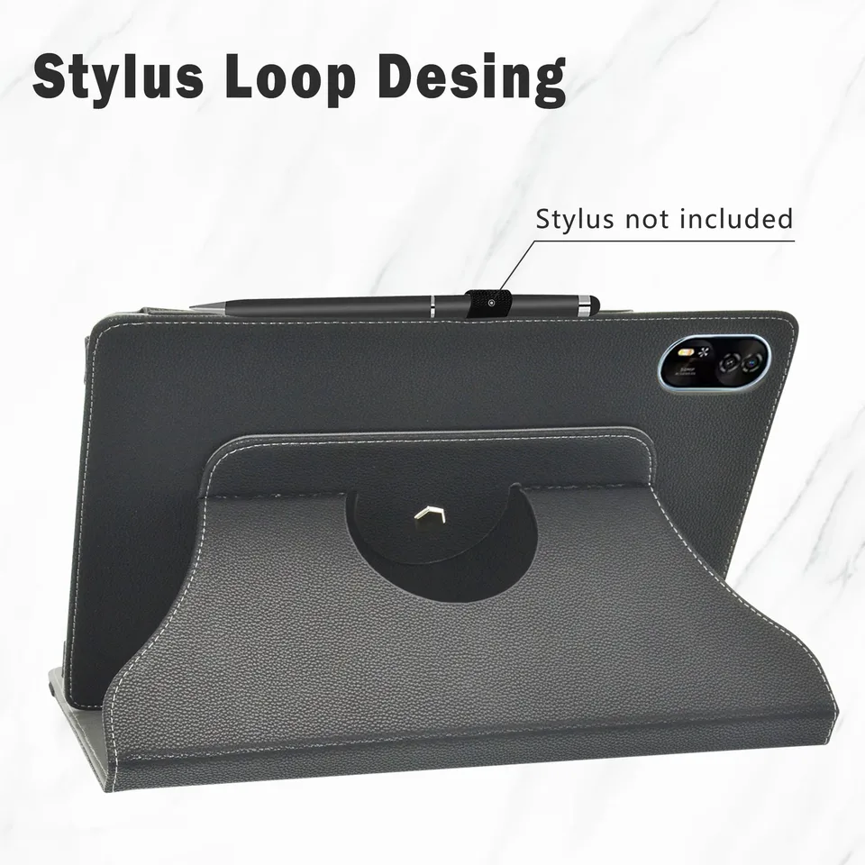 YGoal Custodia per Blackview Tab 16 - Slim Sottile Leggera in PU Pelle e TPU Back case Folio Cover Protettiva Case per Blackview Tab 16 Tablet, Oro