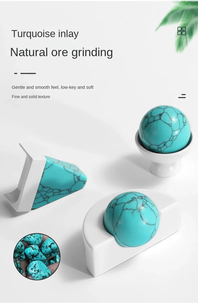 Description Picture 5 of itemNatural Agate Crystal Jewelry Gift Box Decorative Drawer Handle Pull Wardrobe Furniture Handles Dresser Vanity Cabinet Door Knob