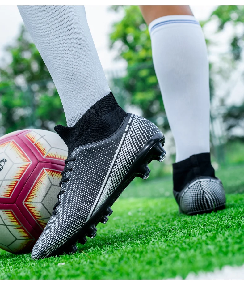 Zapatillas de fútbol para hombre y niño, botas de fútbol FG/TF para interior y exterior, para niños y niñas_voghion.com