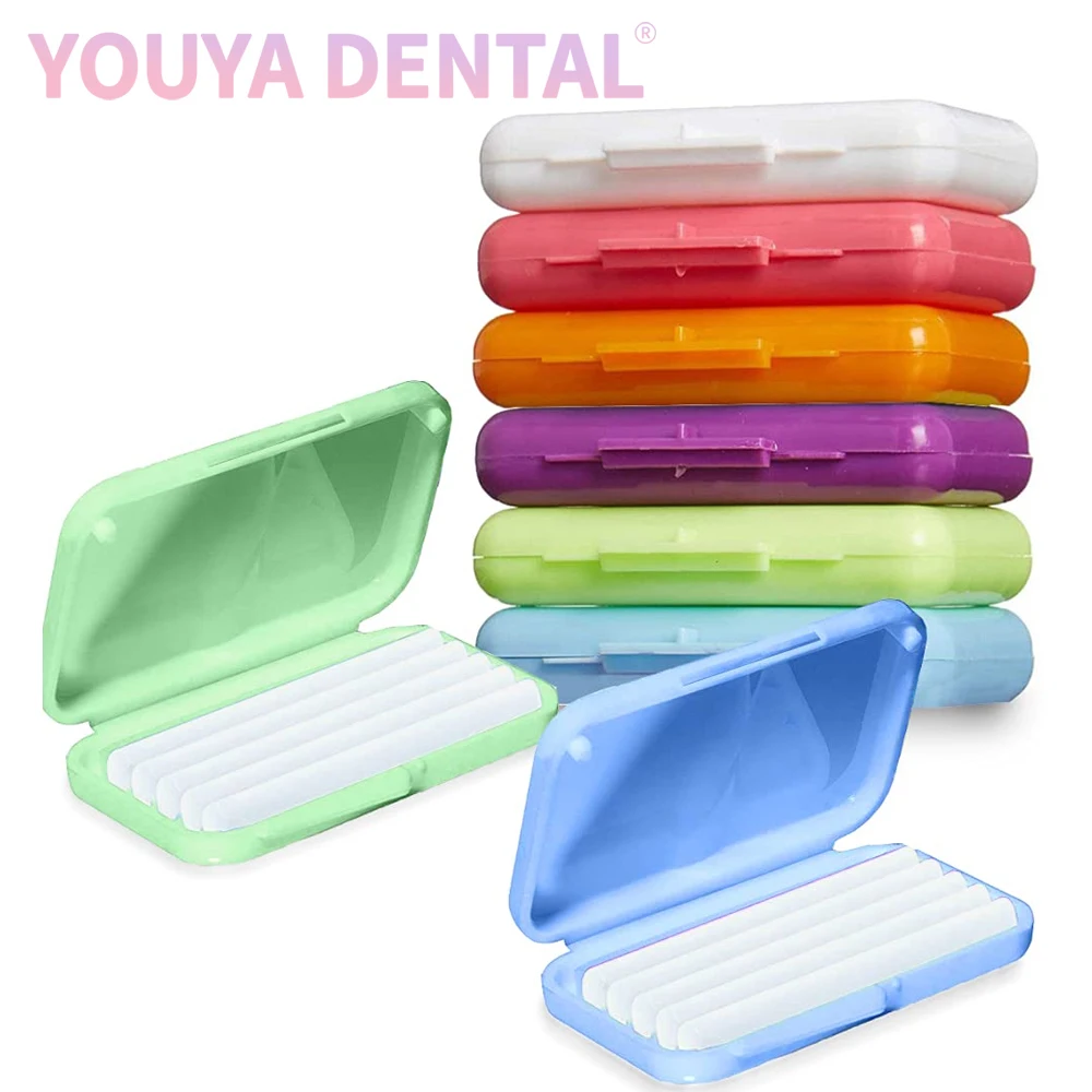 

20 Pack Colorful Braces Wax Dental Care Orthodontic Wax for Braces Wearer (10 Color)