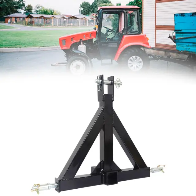 3 Point Trailer Hitch With 2 In Receiver, 3pt Quick Hitch Attachment For Category 1 Tractor 3000lbs Capacity Tow Drawbar Adapter Compatible With Kubota Mahindra Ford Yanmar John Deere P 010788186372 - Foto 7