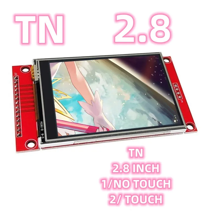 รูปสินค้า จอแสดงผล 2.8 นิ้ว Esp32 ILI9341 สีแดง 4 สาย SPI