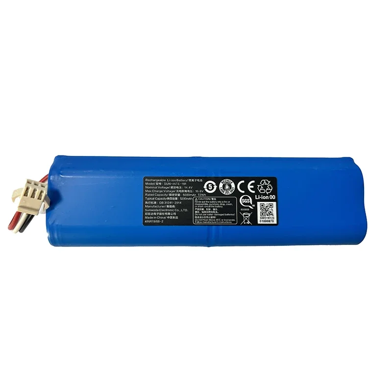 Vhbw Batteria Di Ricambio Per Roidmi Eve Plus (SDJ01RM) – 6700mAh, 14.4V, Li-Ion – Sostituisce 6.60.40.01-0 E Altre - 2