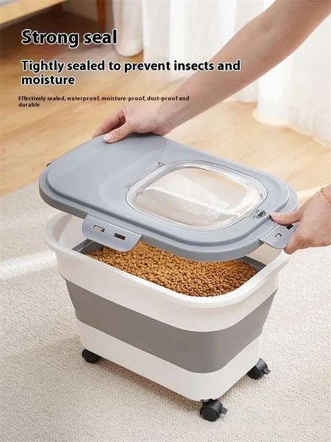 Collapsible Dog Food Bin 4
