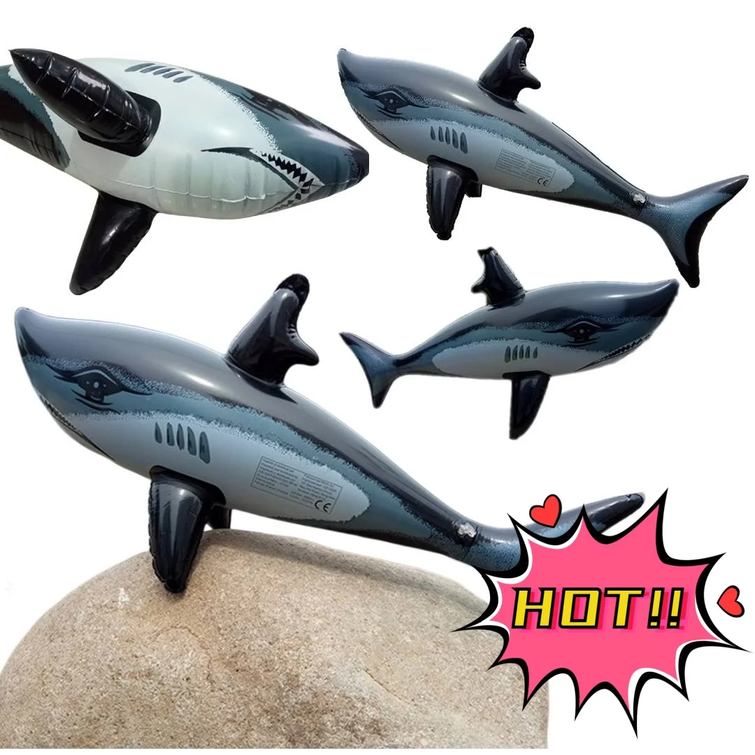 Tiburón flotante agua piscina flotador ballena pez animales