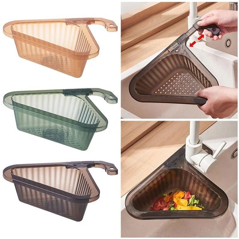 KitchenSinkFilterBasketCornerDrainStrainerBasketTriangularSink
