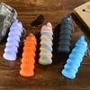 New Portable Silicone Water Bottle Retractable Folding Coffee Bottle Cups E Outdoor Travel Tools Collapsible Sport Bottles 5