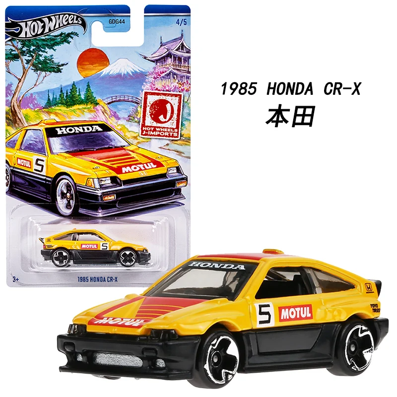 Original Mattel Hot Wheels GDG44 Car 1/64 Diecast J-Imsports Mazda Nissan Skyline GT2000 Vehicle Toys for Boys Collection Gift