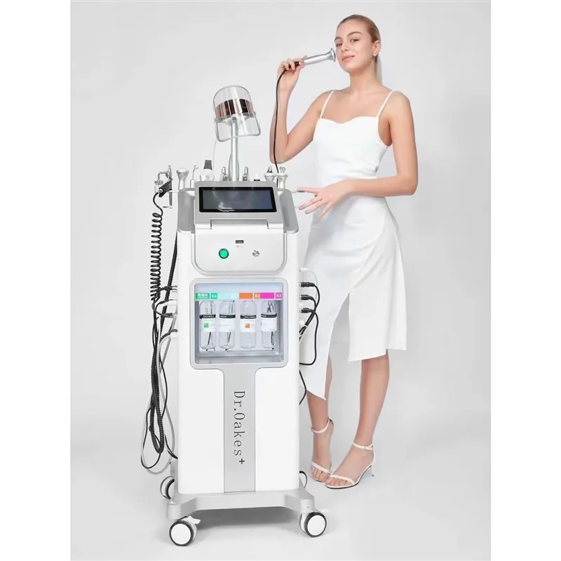 Beauty Salon Equipment Skin Wrinkle Remover Hydra Oxygen 10 In 1 Diamond Abrasion Jet Peel Machine Hydro Care Facial Machine