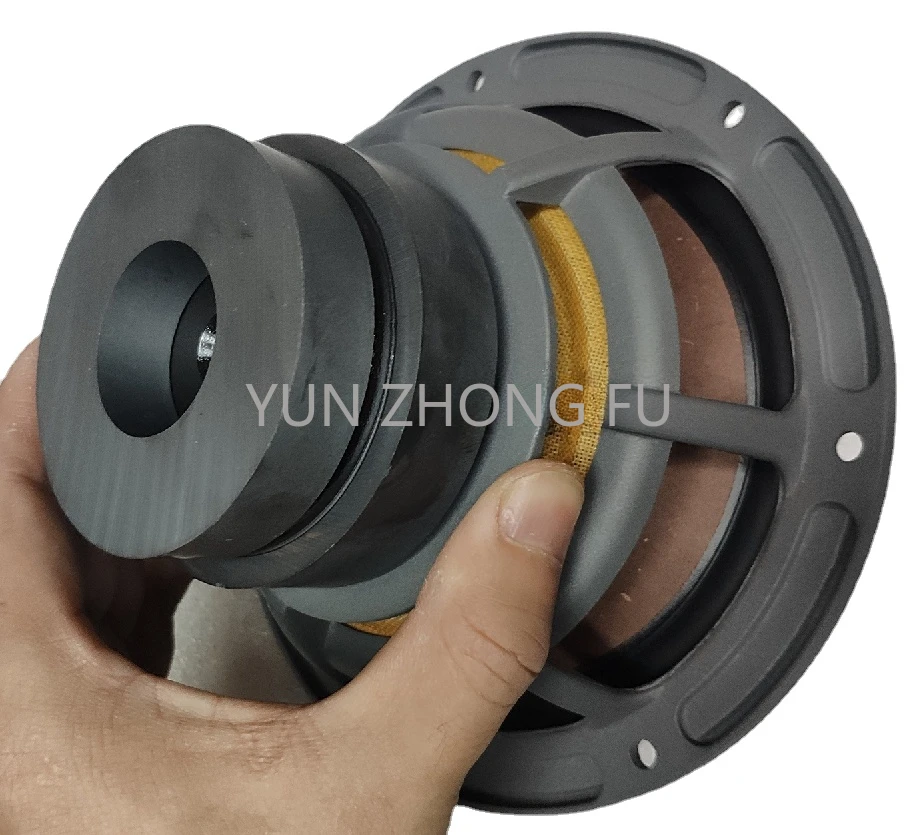 

6.5 inch bass speaker mid-woofer wood pulp cone1 pair Denmark 6.5'' casting aluminum frame midrange