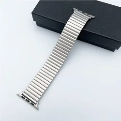 Premium Elastic Stainless Steel Watchband - 42mm 44mm 45mm (Silver)