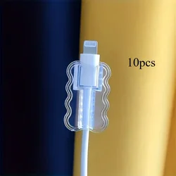 10 - Pack Flexible Cord Protector Sleeves - Anti - Breakage Cable Savers (10pcs)