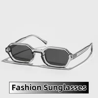 Lunettes de soleil à petite monture carrée, exquises, à la mode, robustes et durables, pour réunions de fête, plage, voyage, résistantes aux UV400 1