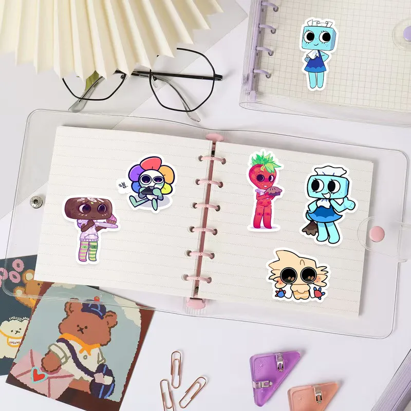 50 قطعة من ملصقات عالم Dandy الجديدة - ديكور محيطي...