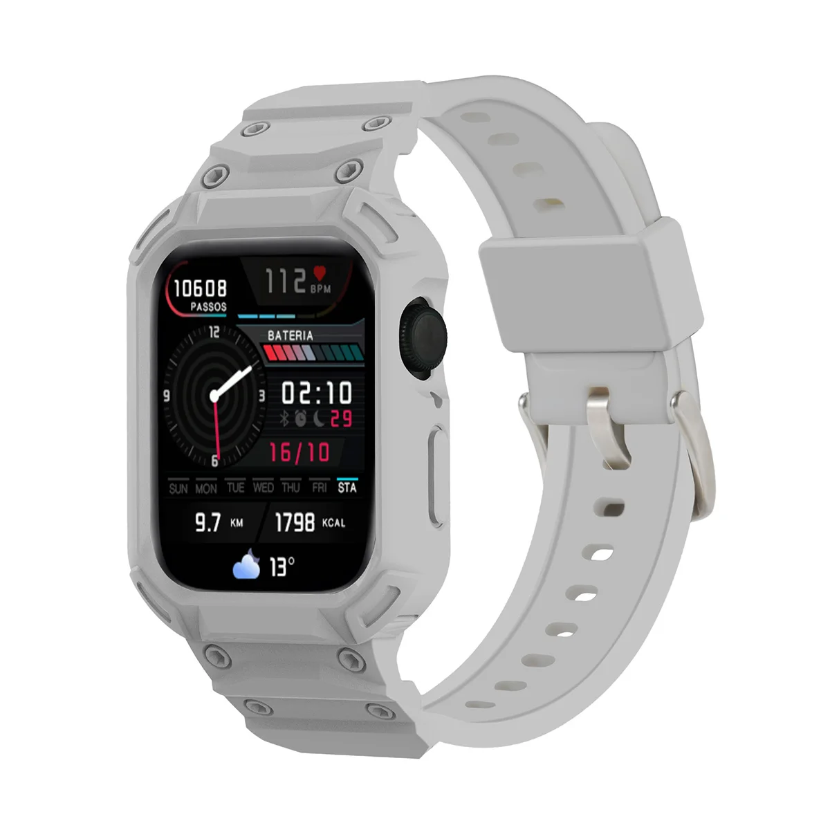 Sport Protective Replacement Wristband with Retrofits and One-Piece Strap Case