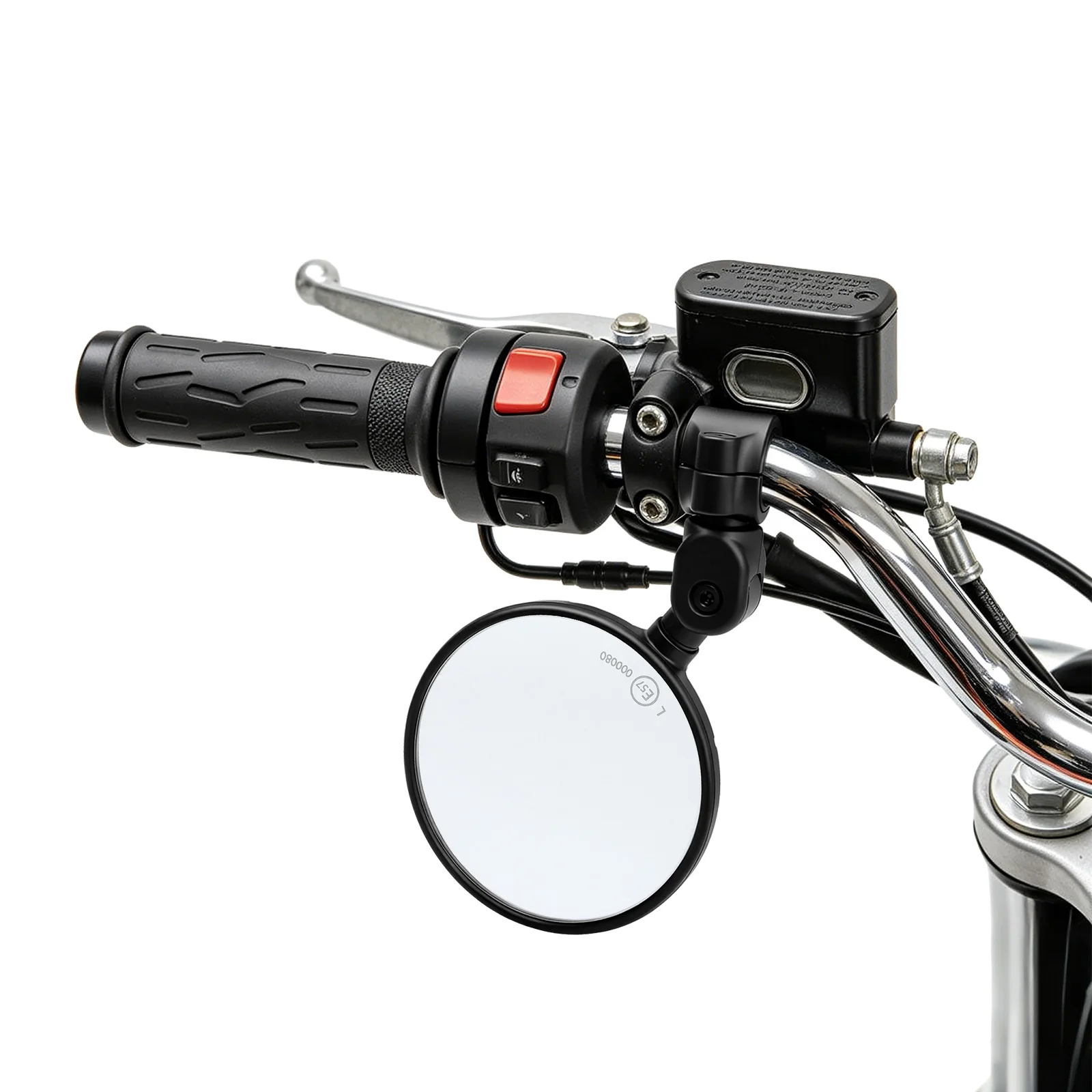 오토바이 핸들바 미러 Husavarna 701 SM/Enduro FC350/450 FE250/350/501/450 TC125 용 원형 후방 광각 미러