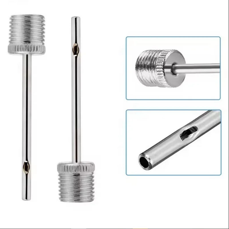 5/10/20PCS Sport Ball Inflating Pump Needle For Football Basketball Soccer Inflatable Air Valve Adaptor Stainless Steel Pump view 3