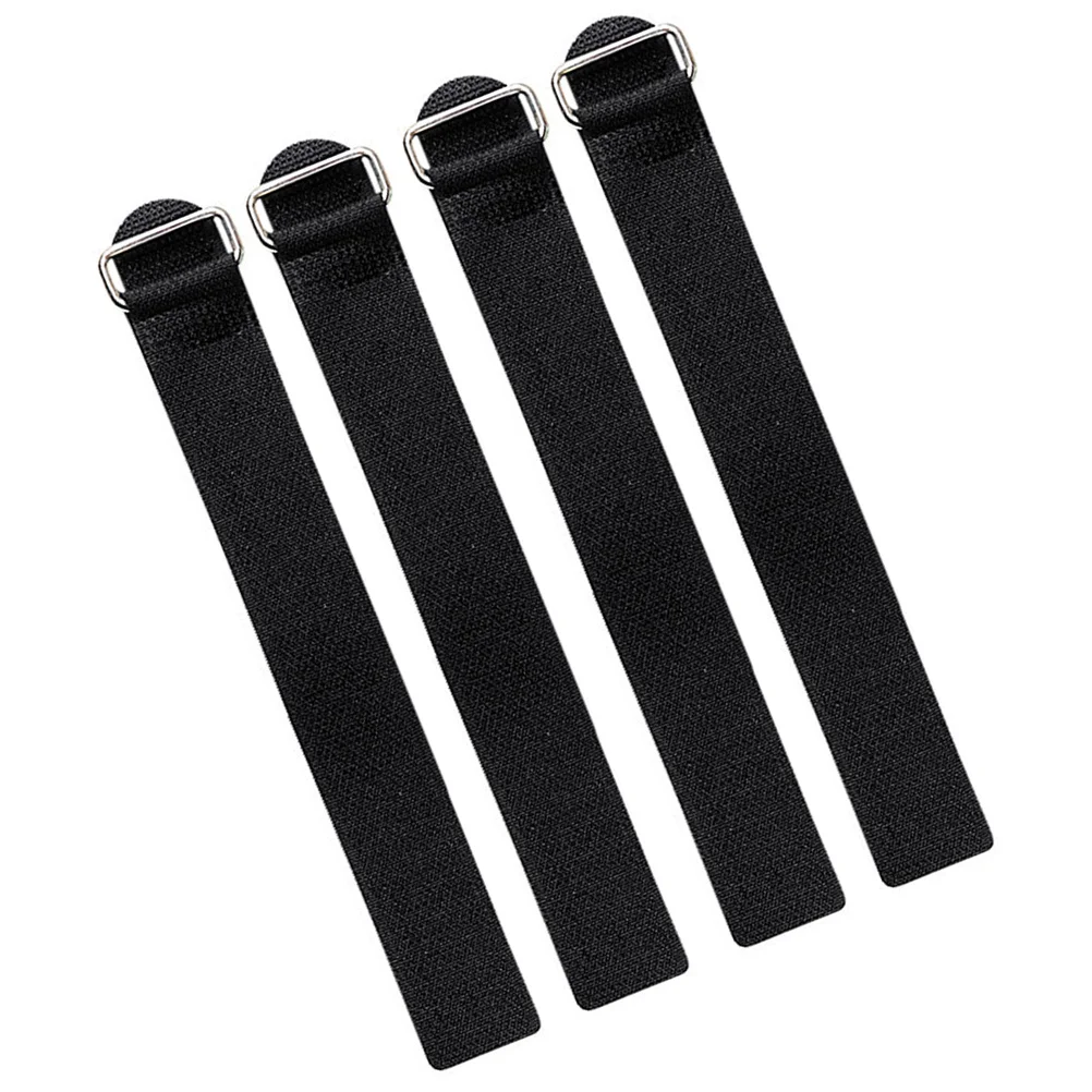 

4Pcs Shoes Ice Grippers Straps Shoe Crampons Bandages Non-skid Climbing Accessories