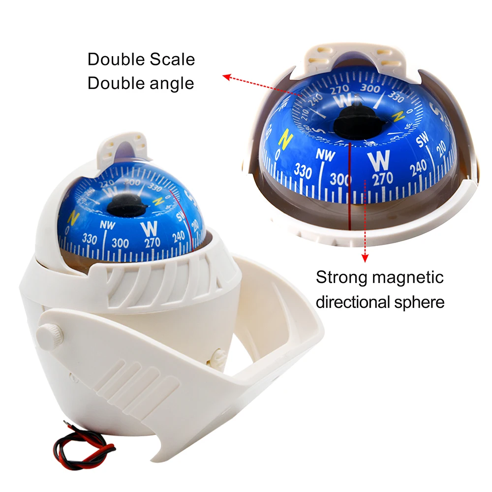 Marine LED Navigation Compass 6