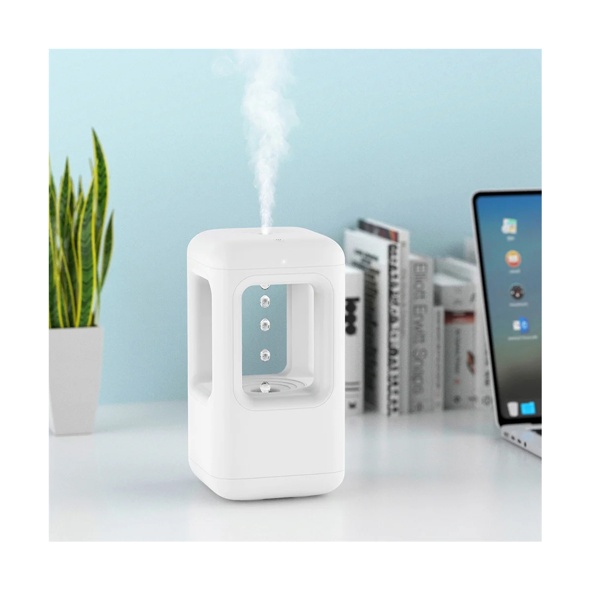 Humidifiers for Bedroom,Cool Mist Humidifier,Cute Air Drop Humidifier
